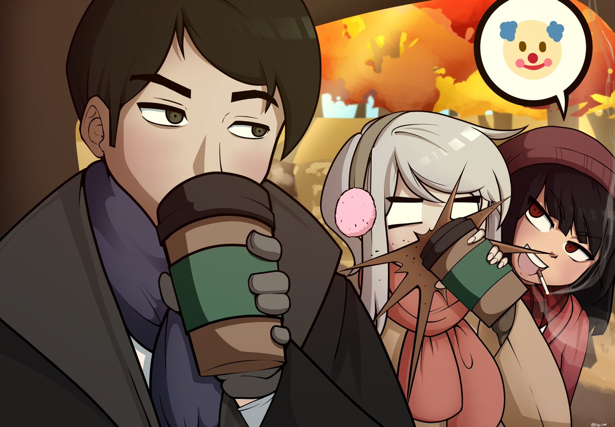 Miggs_fmp's tweet image. &amp;lt;By some miracle, the Sinners and I were granted a day off. We were in a nice part of a Nest at the time, so... We just spent that time together. I took pictures throughout the day, and just for a time we all felt... Normal. Happy.&amp;gt;

#Limbus_Company