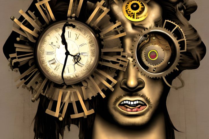 LittleMishca's tweet photo. Art of the Day! "Clockwork face". Buy at: https://t.co/j9jGoiSBX8 https://t.co/6UaaEmKWCM