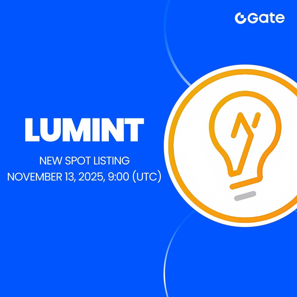 Gate New Listing: $LUMINT <a href="/Lumint_official/">Neuraltrust</a> 

🔹 Trading Pair: $LUMINT / $USDT
🔹 Trading Starts: 9:00 AM, November 13th (UTC)

Trade: gate.com/trade/LUMINT_U…
More details: gate.com/article/48162