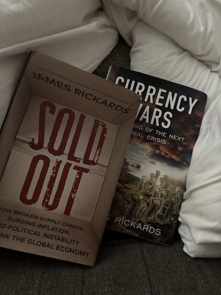 Reading sold out by <a href="/RealJimRickards/">James Rickards</a> really good book