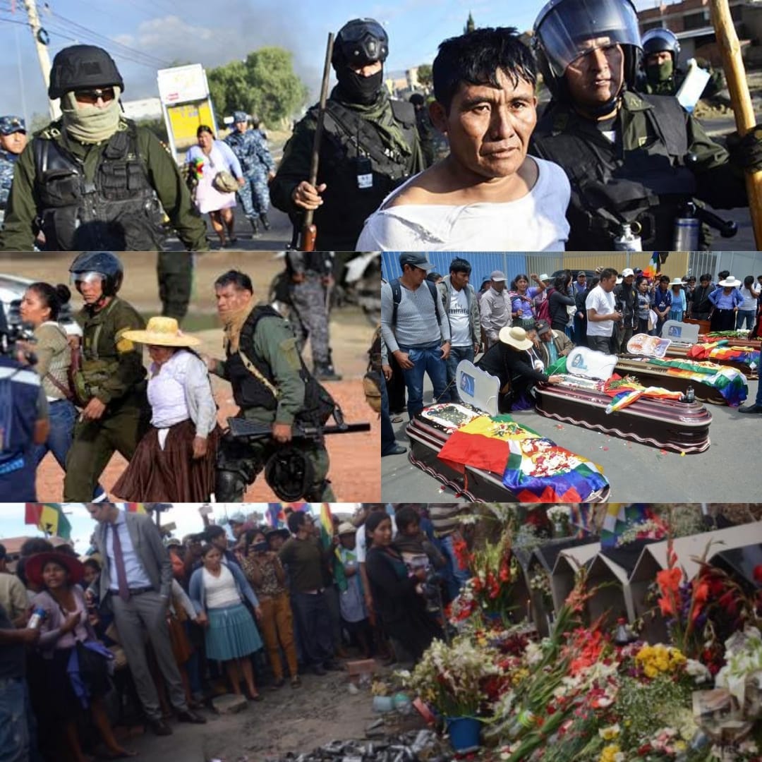 On the 6th anniversary of the racist, rightwing coup in #Bolivia, impunity reigns. The victims deserve justice and reparations.