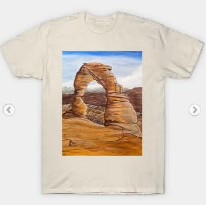 MattStarrFineA1's tweet photo. On this date, Nov. 12th in 1971 Arches National Park was established. This is my mixed media painting of the delicate arch stone formation in Utah with some products. https://t.co/mPEjymMtkH
#mattstarrfineart #art #paintings #ArchesNationalPark #arch #stonearch #utah https://t.co/PFJsrrjjjY