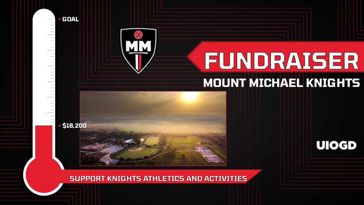 We’re off to a great start! ⚔️

Over $17,000 raised for Mount Michael Athletics &amp; Activities — and 9 days left!

Funds go toward locker room upgrades &amp; all sports and activities!!

Give here 👉 bit.ly/43sJ245

#UIOGD