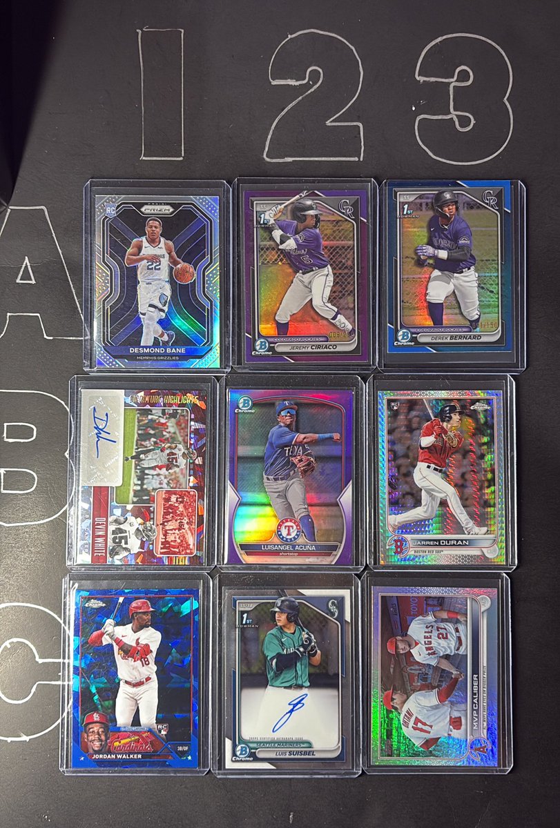 phillycardboard's tweet image. $4 Each

Ciriaco /250
Bernard /150
Acuna /250

#PCstacks
Stack til FRIDAY - Check out anytime-
Shipping In bio