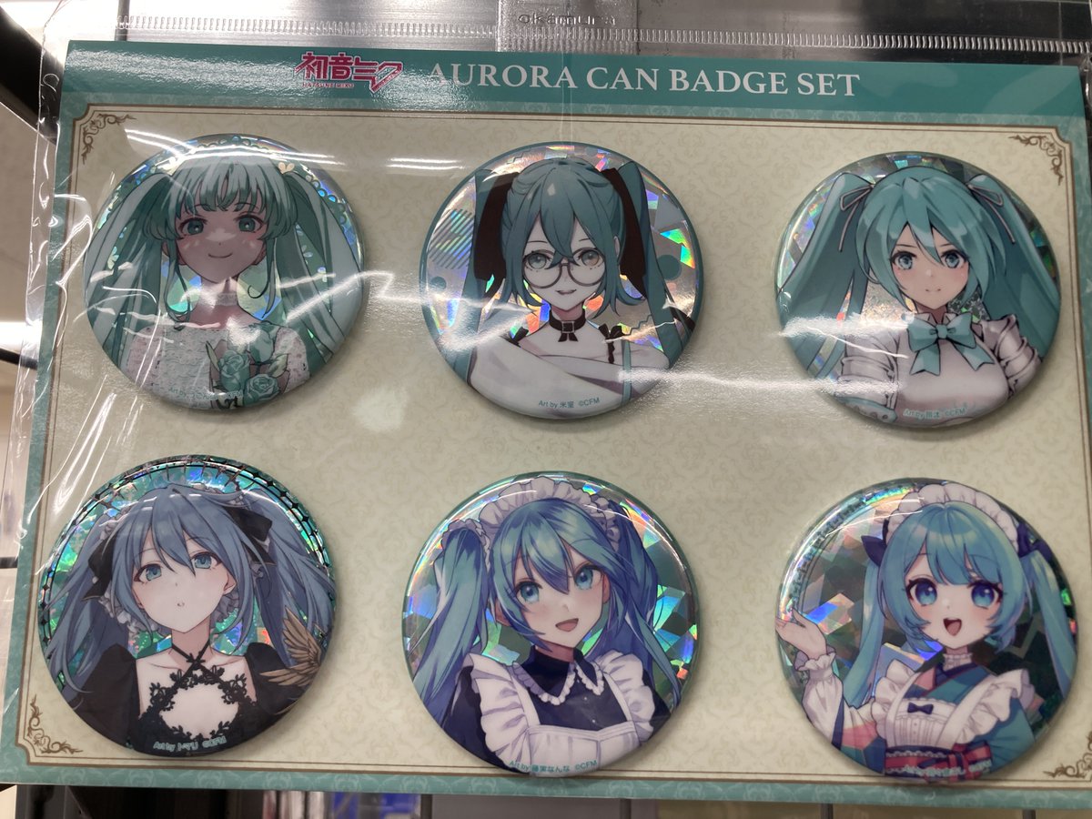 グッズ入荷情報】「初音ミク」の『チェキプリント 各種』『オーロラ缶