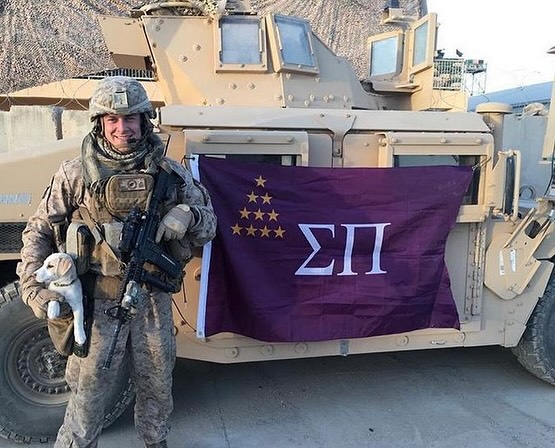 SigmaPi's tweet image. This #FlagFriday is dedicated to all our veterans. We’re grateful not just this week, but every day, for your service and sacrifice.