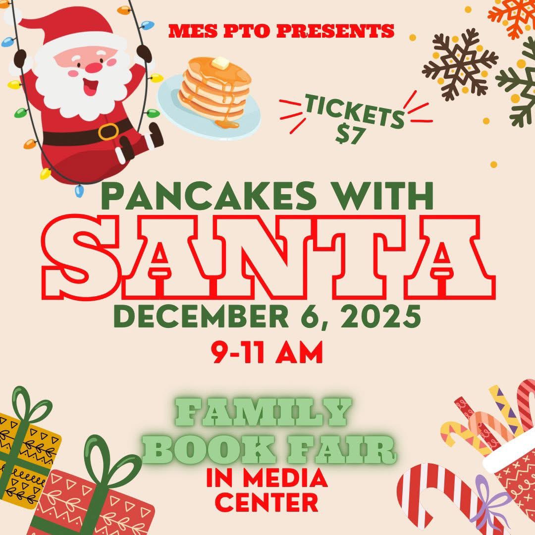 ManateeCCPS's tweet image. MES PTO annual Pancakes with Santa is right around the corner!

🎟️- Tickets at $7 a person 
⏰  9-11 AM

The book fair will also be open in the Media Center!📚

We are looking for donations for this event! Please use this link walmart.com/lists/wishlist…
to donate items needed.