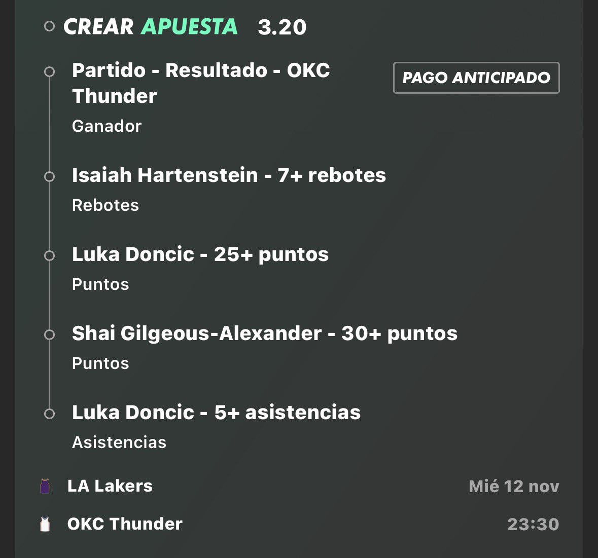 FalopaBets's tweet photo. FalopaBet para la noche de NBA.

🏀 Lakers vs Thunder

Cuota 3.20…💸 https://t.co/EPbJe5oaUV