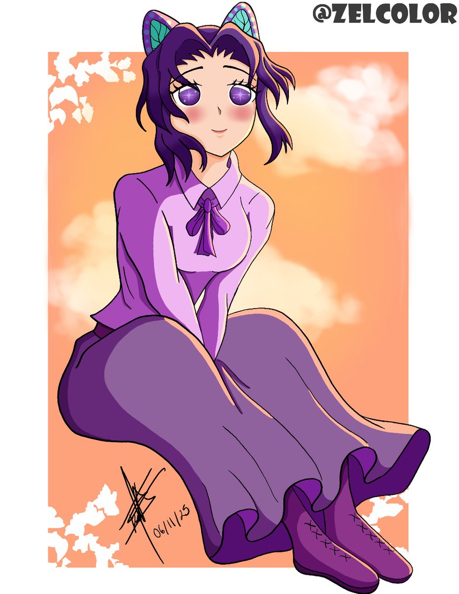 ZelColor's tweet photo. Mi gente nuevo dibujito, de la bella mariposa espero que les guste 😁❤️‍🩹🥺

#kimetsunoyaiba #fanart #Shinobu #shinobukocho #DemonSlayer https://t.co/C48TqhPbsS