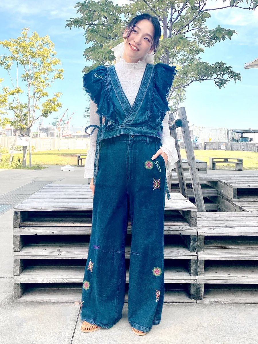 チャイハネ　デニムオーバーオール ✨🥳デニムLOVE🥳✨ // ／／ 一年中履ける万能アイテムといえば