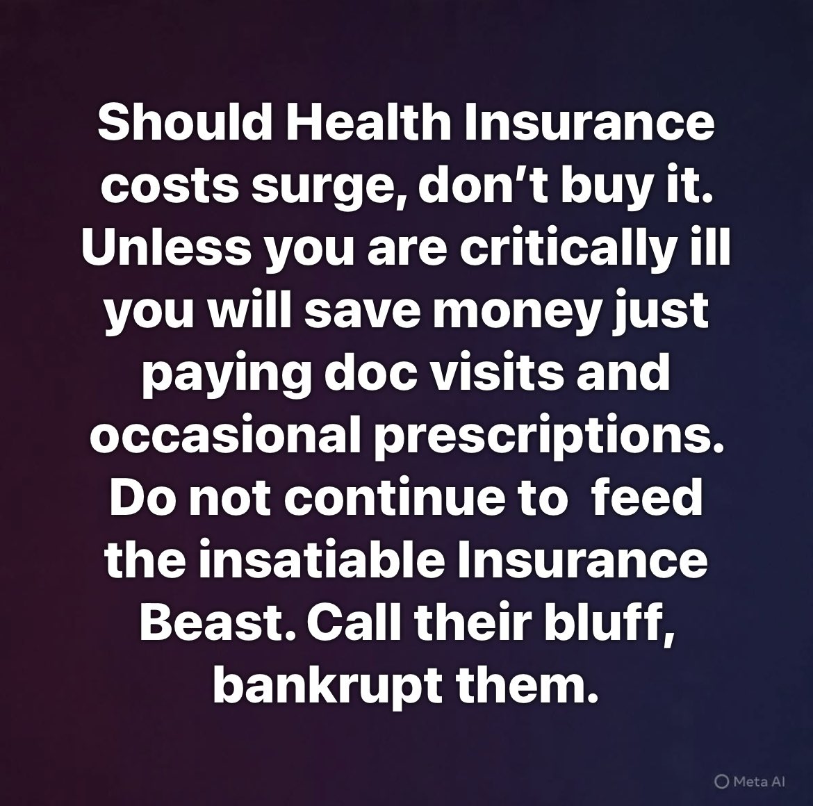 LoriCutunilli's tweet image. #Trump #HealthInsurance #Healthinsurancescam