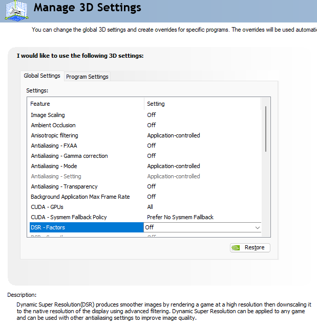 x1lly's tweet image. 2025 NVIDIA Control Panel Settings