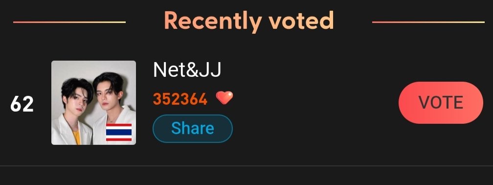 mulstiverse's tweet image. Let’s vote for #NetJJ here💕 the first place will get global screen or drone show support! Perfect timing with LUAT coming soon!🫵🏻🫶🏻

🔗Voting Link: 
starfocus.online/main

#StarFocus #STARFOCUSTOPARTIST #NetJJ #netsiraphop #jj_rcp
