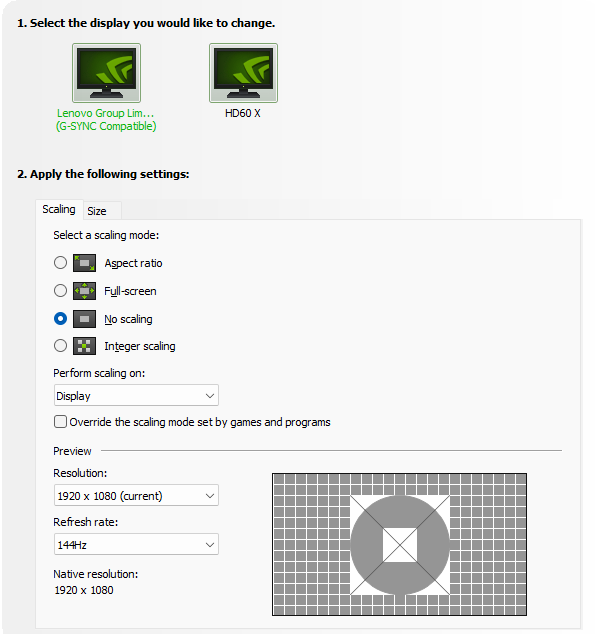 x1lly's tweet image. 2025 NVIDIA Control Panel Settings