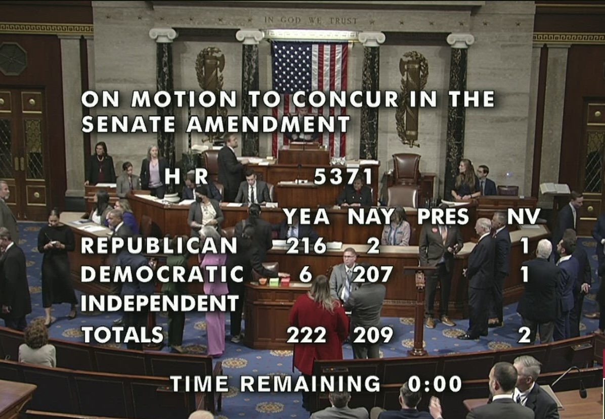 Democrats shutdown the federal government for 43 days - the longest in U.S. history - to try and extend what was intended to be temporary COVID era Obamacare subsidies along with a laundry list of other partisan priorities arguably most Americans would oppose while using the