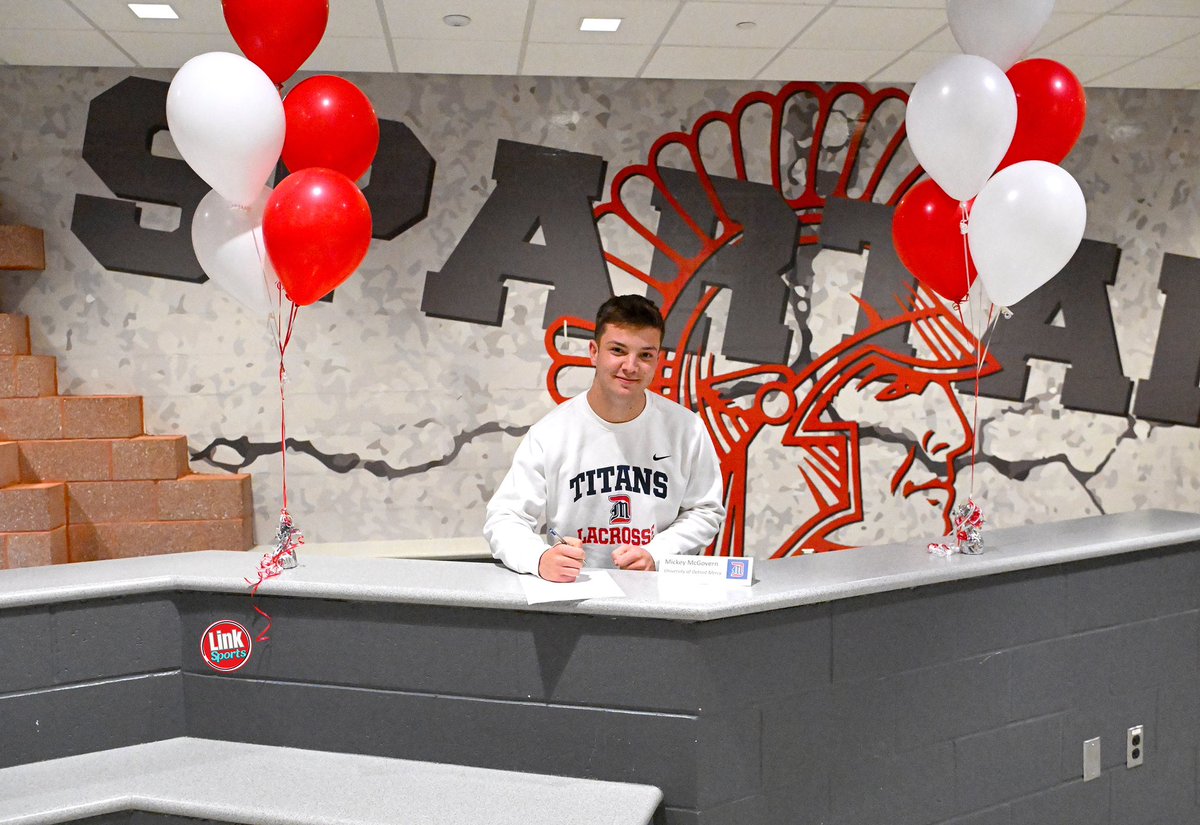 ot_lax's tweet photo. Congratulations to Mickey and the McGovern family on officially signing with division 1 University of Detroit Mercy. We are very proud of you! #OTL #SpartanLegacy https://t.co/KyiNGFta0s