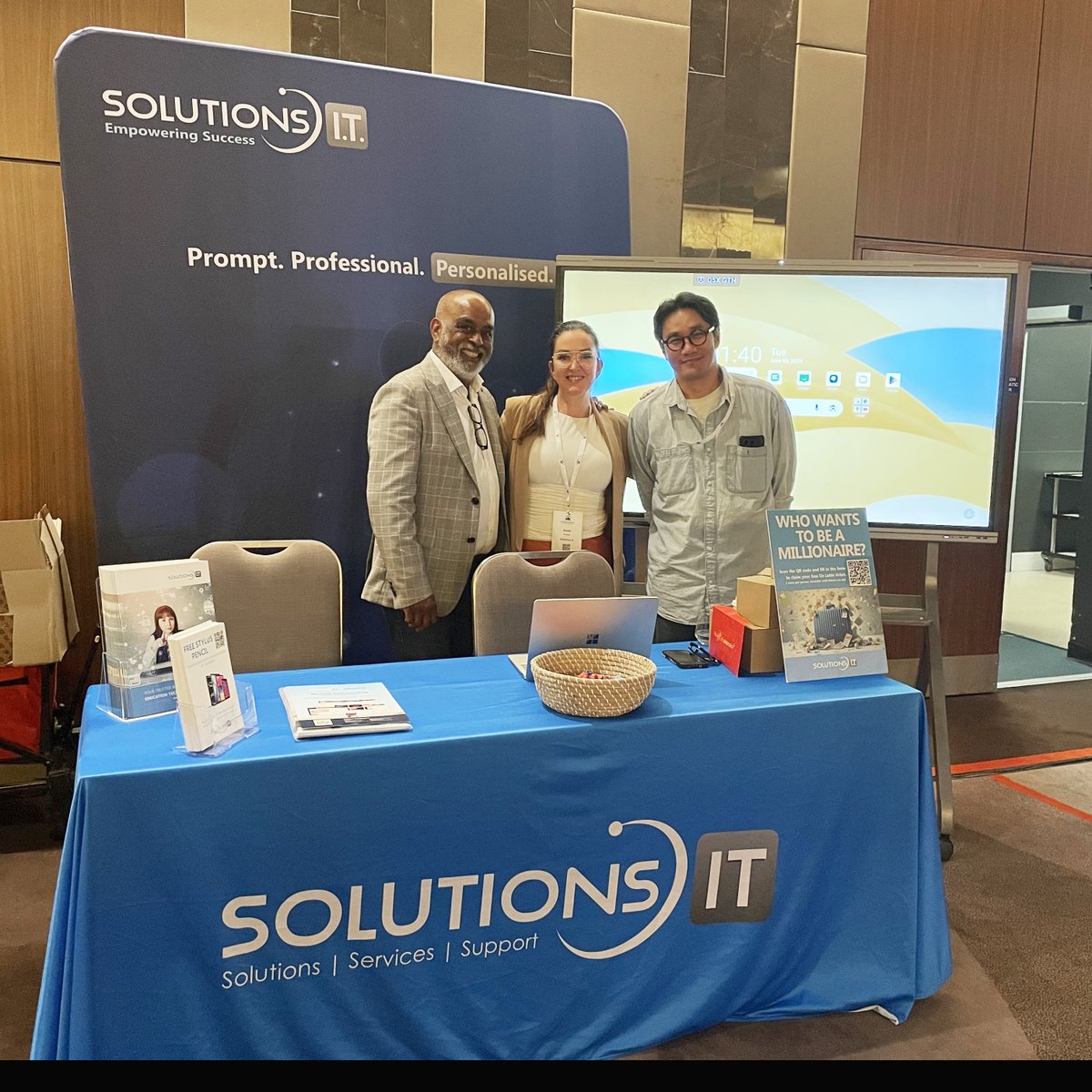 Thanks to everyone who stopped by our stand at the ICT in Schools Conference at Crown Perth!
Great to connect with WA’s senior IT leaders &amp; dive into #DigitalEquity, #CyberSecurity 2.0, sustainable ICT &amp; future-ready infrastructure.
#ICTinSchoolsWA #SolutionsIT