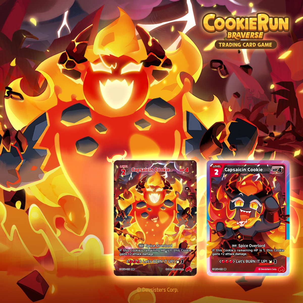 ☆ガーリック☆ 様 🔥 “I'm the SPICE OVERLORD!” Capsaicin Cookie Card has arrived
