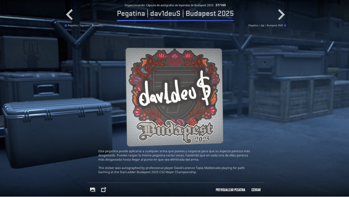 infocsarg's tweet image. Las firmas dentro del juego para @dgtcsgo 🇺🇾 y @dav1deuS_ 🇨🇱 representantes sudamericanos que jugarán su CUARTO MAJOR 👏

Recordemos que vienen de ser semifinalistas en la última edición.