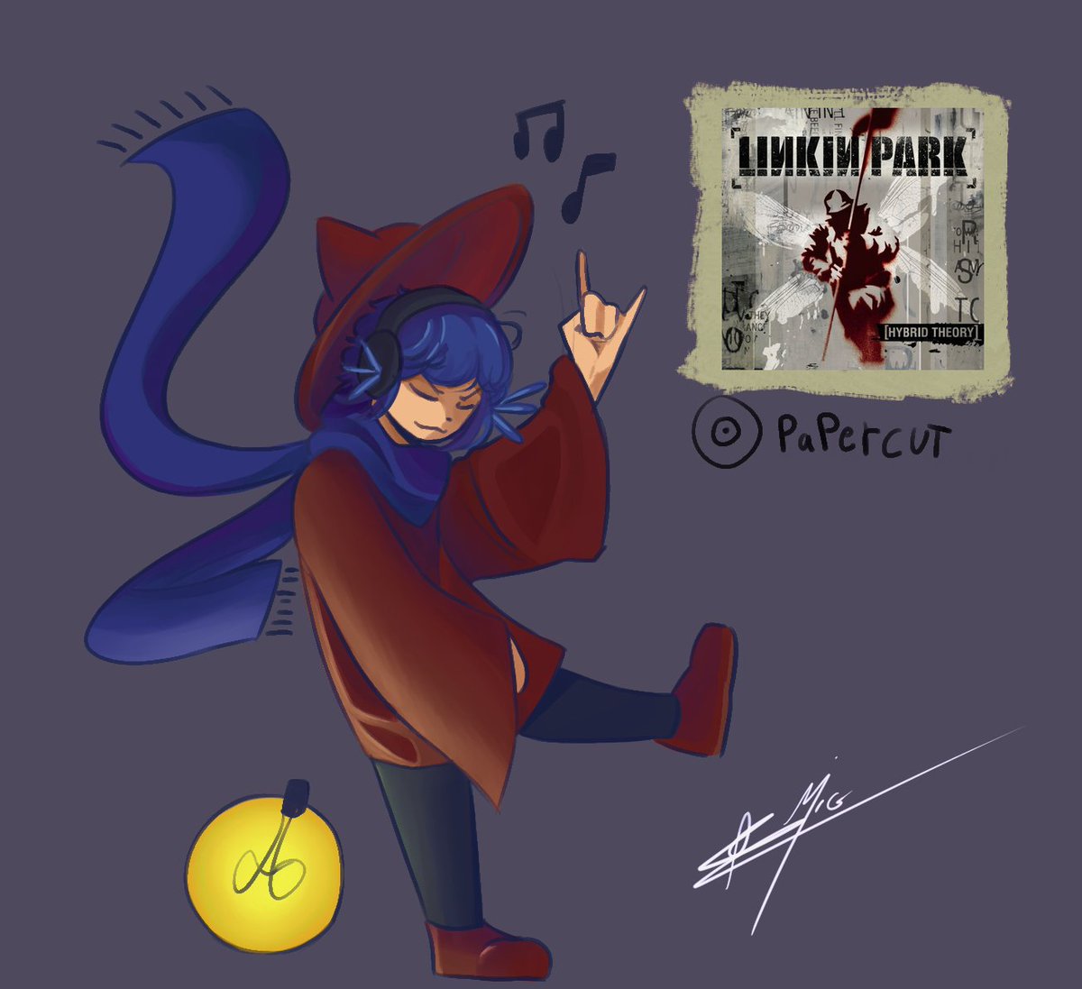 MigLings024's tweet image. Niko ama nu metal canônico oficial
#Oneshotfanart #Oneshot #LinkinPark