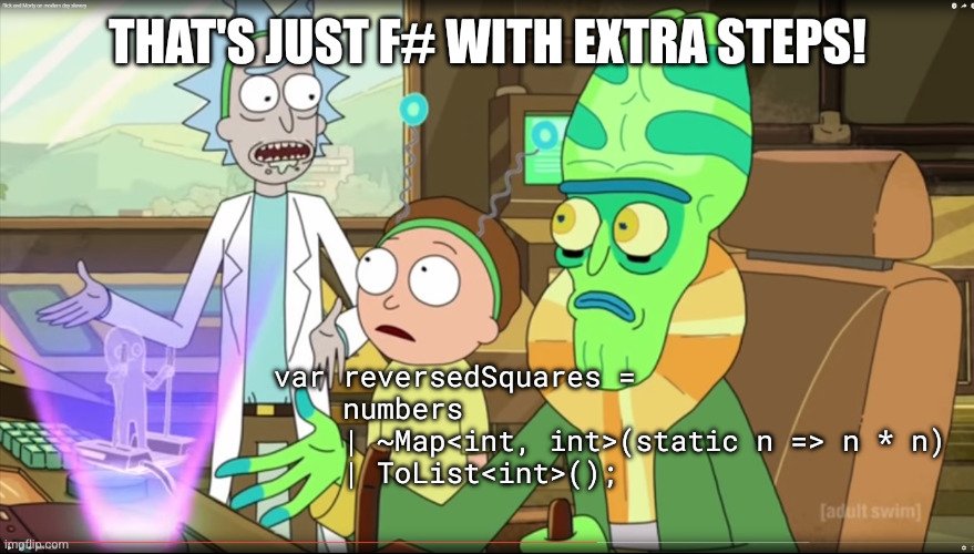 <a href="/wieslawsoltes/">Wiesław Šoltés</a> Kidding. That's pretty neat.