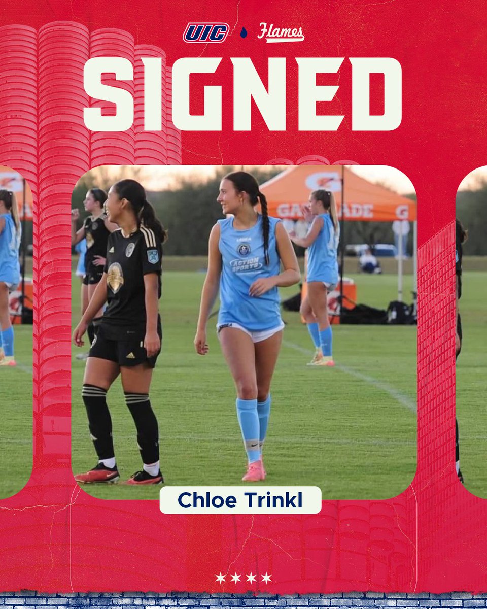 Officially a Flame 🔥✍️

Welcome to the Flames family, Chloe Trinkl

#ChicagosCollegeTeam