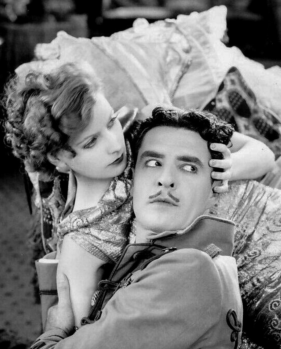 Greta Garbo and John Gilbert in Flesh and the Devil (1927).