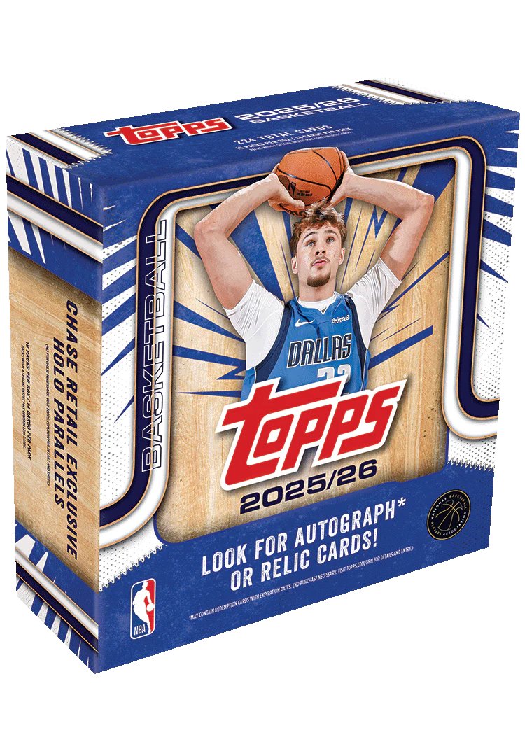 🏀【NBA 2025-26 TOPPS FLAGSHIP MEGA BOX】 TOPPS FLAGSHIP