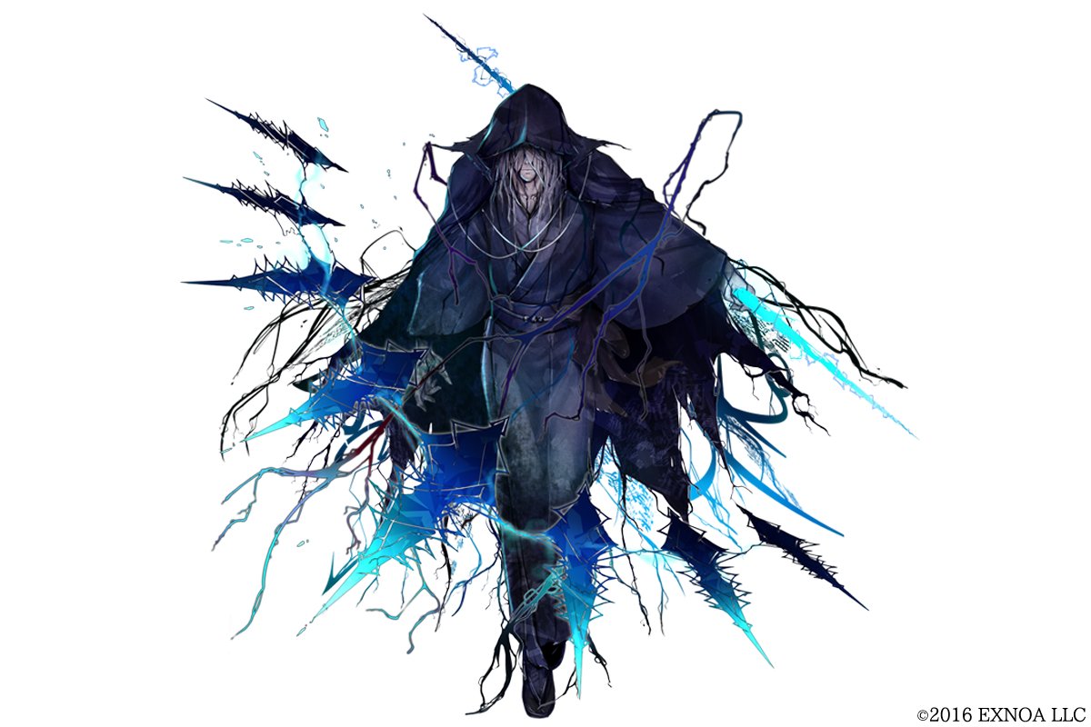 【侵蝕者紹介：広津柳浪】
イベント『文史紀伝「広津柳浪ヲ救出セヨ 前編」』（11/11～）に登場する「広津柳浪」の姿です。
ーー
本の世界で目覚めた広津柳浪は、その異質な力で負の感情を取り込み己の作品を消さんと侵蝕し始めました。
ーー
#文アル