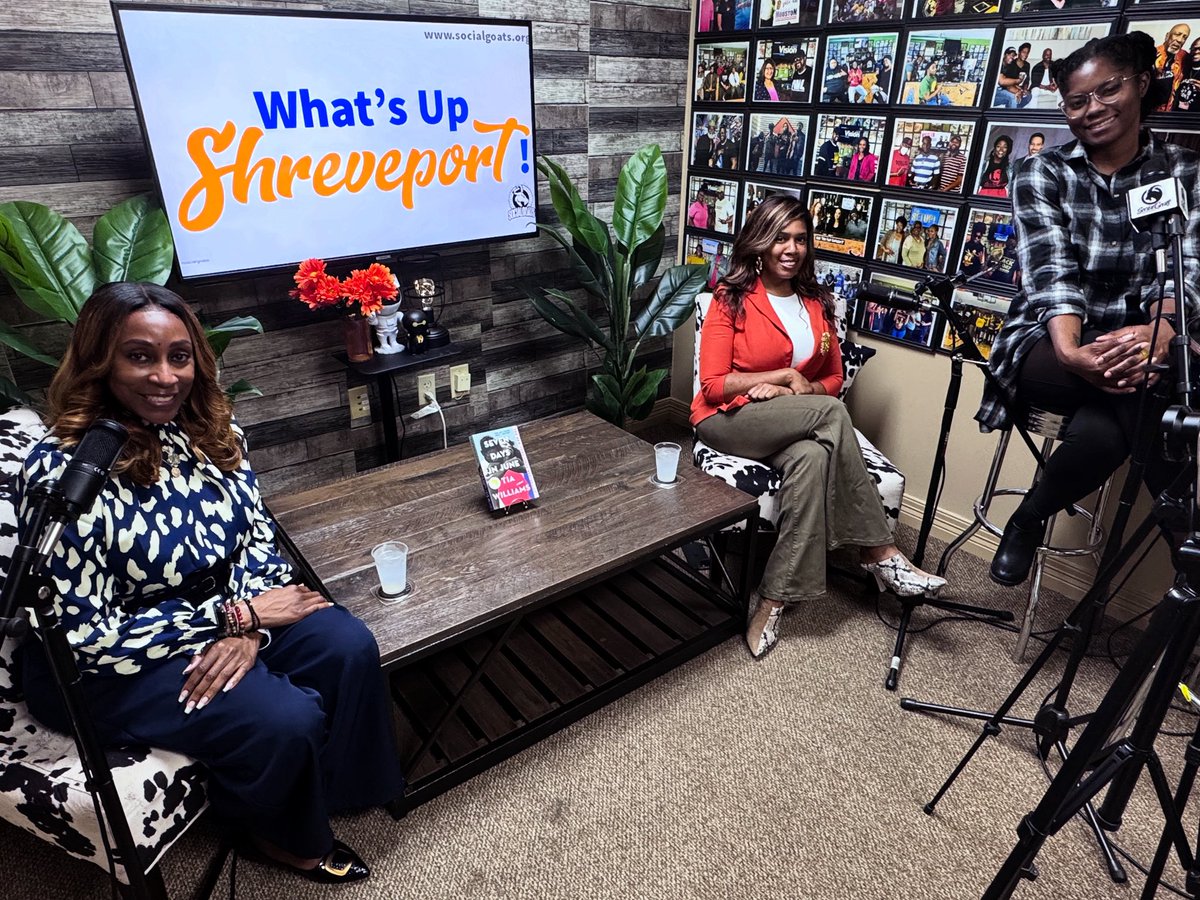 #whatsupshreveport @shakarias_world #podcast #news #talk @uncommon_one #family helping #families #healthy #blue #radioshow #socialgoats #socialgoatsinc💡📸🎬🤩📻🎙