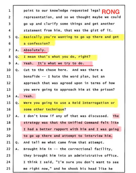 Beth02428329's tweet image. 🚨 #JerryHoleman says the quiet bit out load 🚨
How often does @IndStatePolice throw someone in solitary to elicit a ‘confession’? This is not justice ⚖️
#AbbyandLibby deserved so much better 😢
@alleyesondelphi @carriecherry75 @CrissyRose05 
#Delphi 
#RichardAllen…