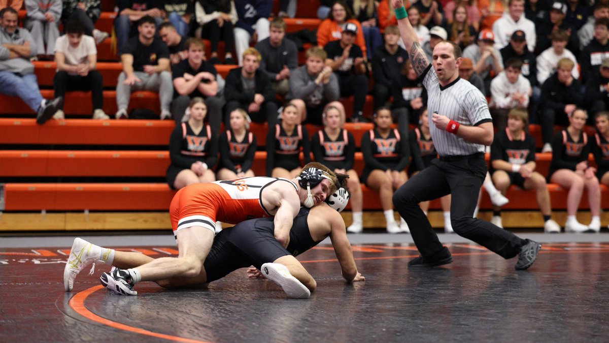 🤼‍♂️RECAP: 𝐖𝐚𝐫𝐭𝐛𝐮𝐫𝐠 𝐑𝐨𝐥𝐥𝐬 𝐏𝐚𝐬𝐭 𝐍𝐞𝐛𝐫𝐚𝐬𝐤𝐚 𝐖𝐞𝐬𝐥𝐞𝐲𝐚𝐧; 𝐄𝐚𝐫𝐧𝐬 𝟗𝟓𝟎𝐭𝐡 𝐏𝐫𝐨𝐠𝐫𝐚𝐦 𝐖𝐢𝐧 𝐢𝐧 𝐒𝐡𝐮𝐭𝐨𝐮𝐭 𝐅𝐚𝐬𝐡𝐢𝐨𝐧

The No. 4-ranked Wartburg College men's wrestling team (2-0, 2-0 A-R-C) delivered yet another dominant performance in