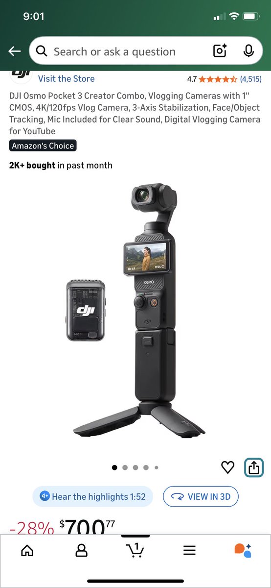 Two screenshots, one each from my wife’s phone and my phone. We are in the same room, on the same network. 

You can’t describe <a href="/amazon/">Amazon</a> and their dynamic pricing as anything other than predatory.