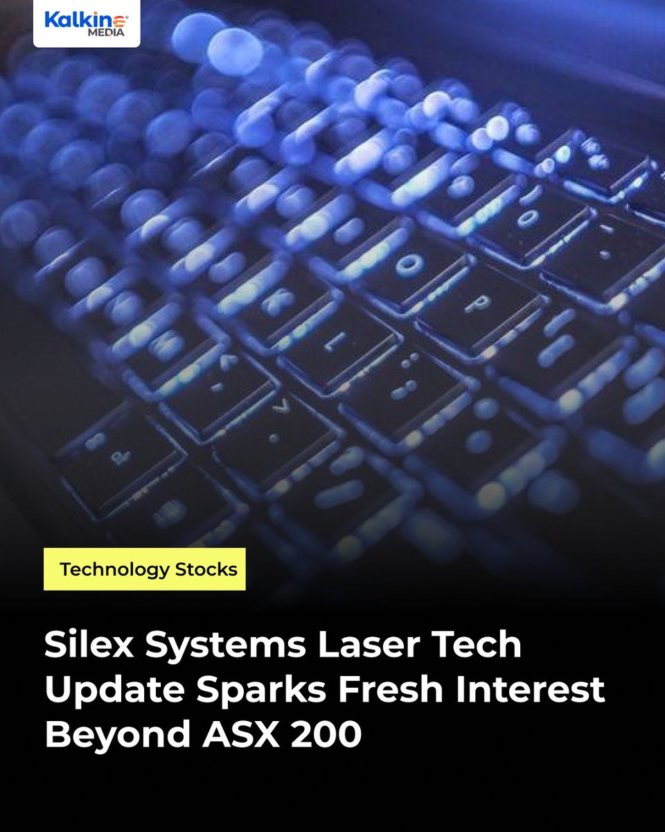 kalkineau's tweet image. Silex Systems (ASX: SLX) lasers in on growth — recent technology updates spark fresh investor interest beyond the ASX 200.
zurl.co/Qm8Wu 

#SilexSystems #SLX #LaserTech #AUStech #InvestorWatch