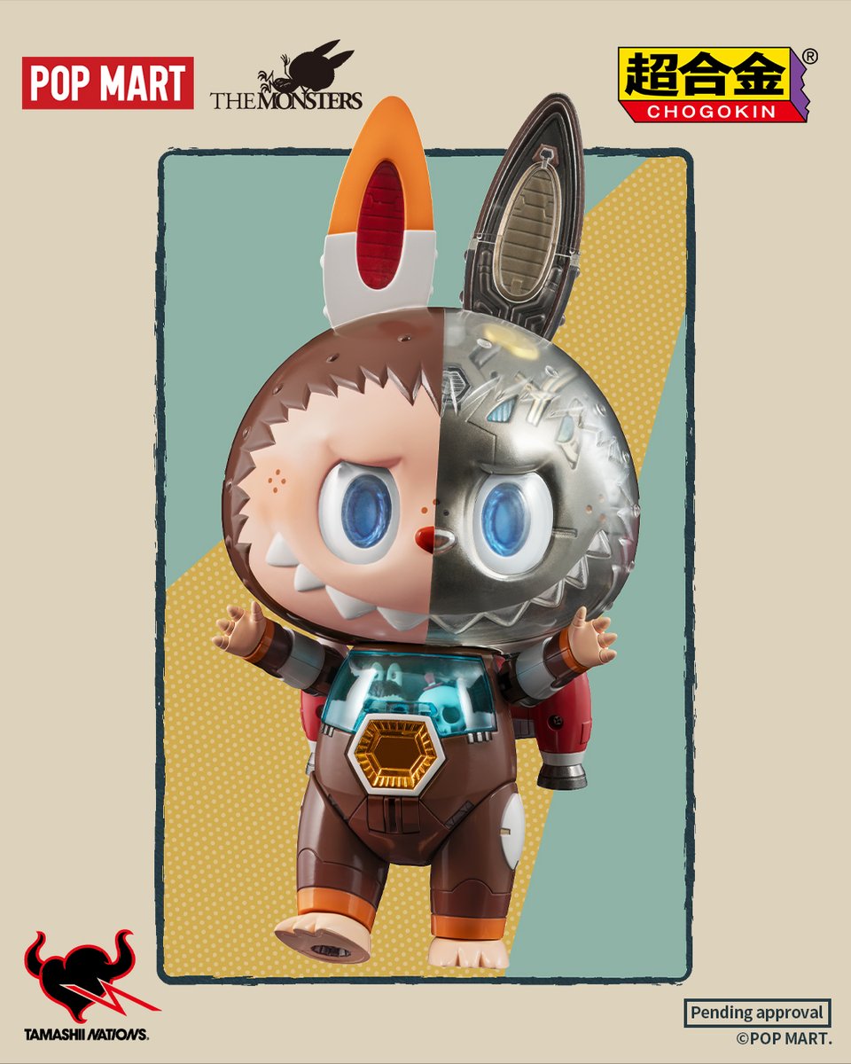 超合金 シリーズより、#ラブブ 登場！ バンダイスピリッツより「超合金