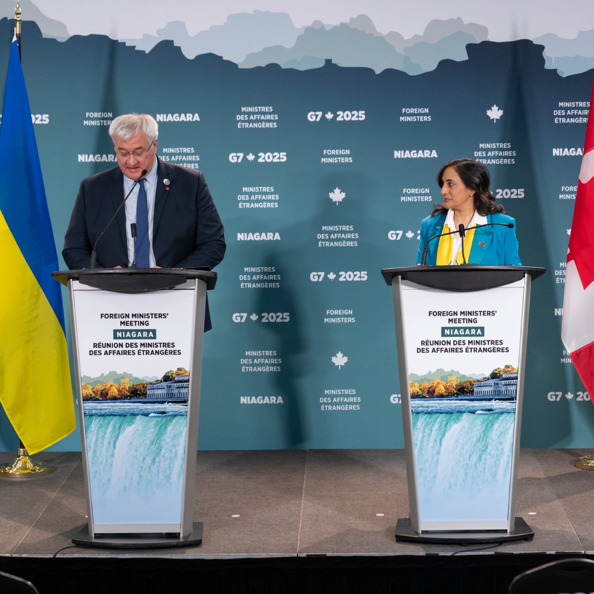 Day 2 of the #G7ForeignMinisters meeting focused on deepening collaboration on global peace and security issues. Key topics of discussion included Ukraine and defence cooperation, advancing peace in the Middle East, and energy security and critical minerals. #G7Kananaskis2025