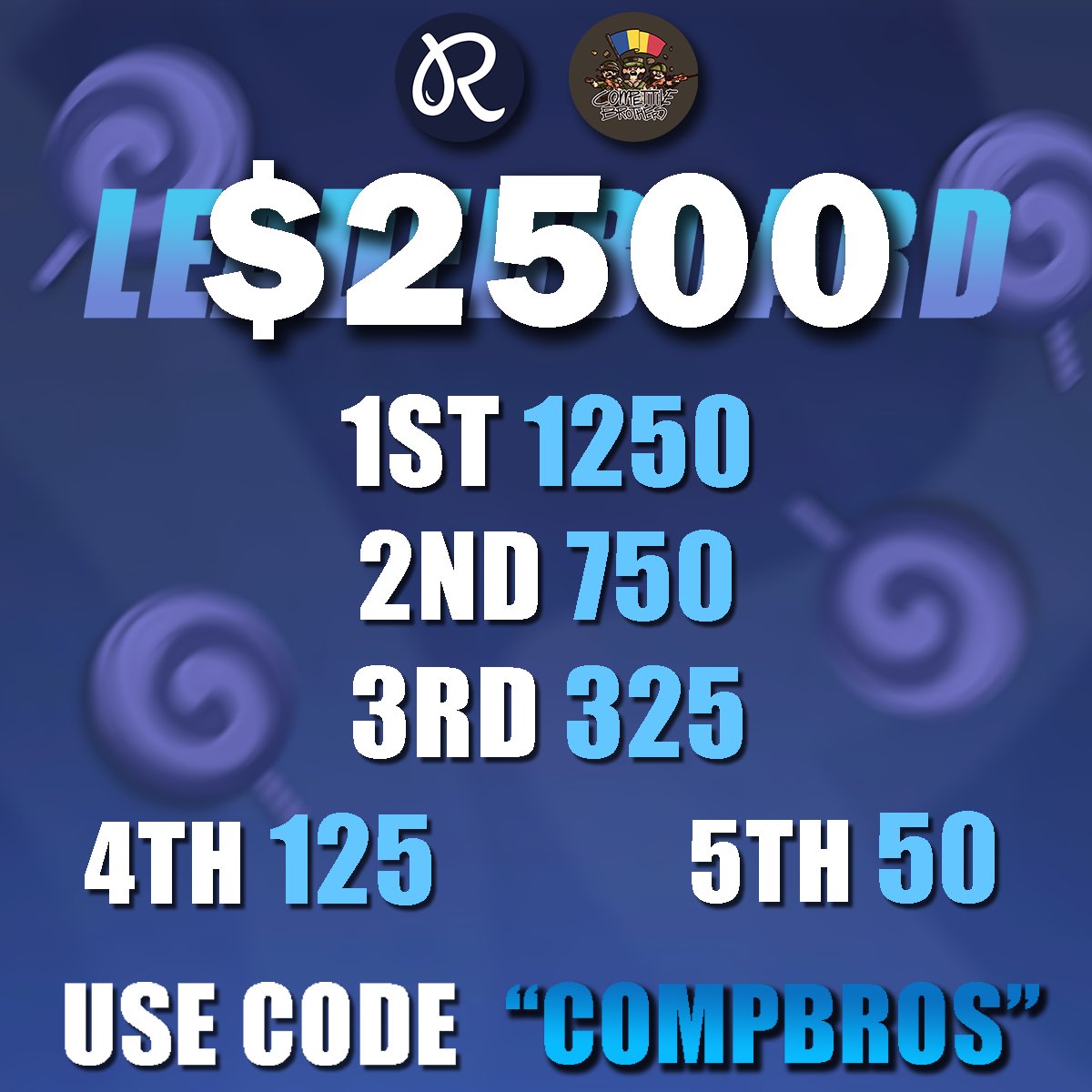 CompBrosTrading's tweet image. $2500 8 DAYS RAINBET LEADERBOARD! 7

Repost &amp;amp; Tag friends to win $15

Deposit and wager (ALL WAGERS COUNT) on RAINBET using code &quot;compbros&quot; or our custom link rainbet.com/?r=compbros

Top wagers win:

(1st) $1250 (2nd) $750 (3rd) $325 (4th) $125 (5th) $50

Winners will be…