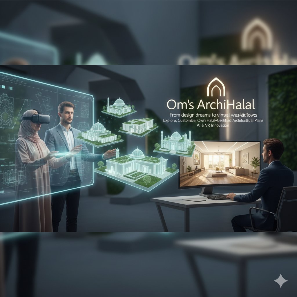 lynel0301's tweet image. 🏠 From design dreams to virtual walkthroughs, Om’S ArchiHalal (ARCH) gives you the power to explore, customize, and own halal-certified architectural plans through cutting-edge AI and VR innovation. 💡🕌 #AIinArchitecture #VirtualRealityDesign #HalalInnovation #SmartBuilding…