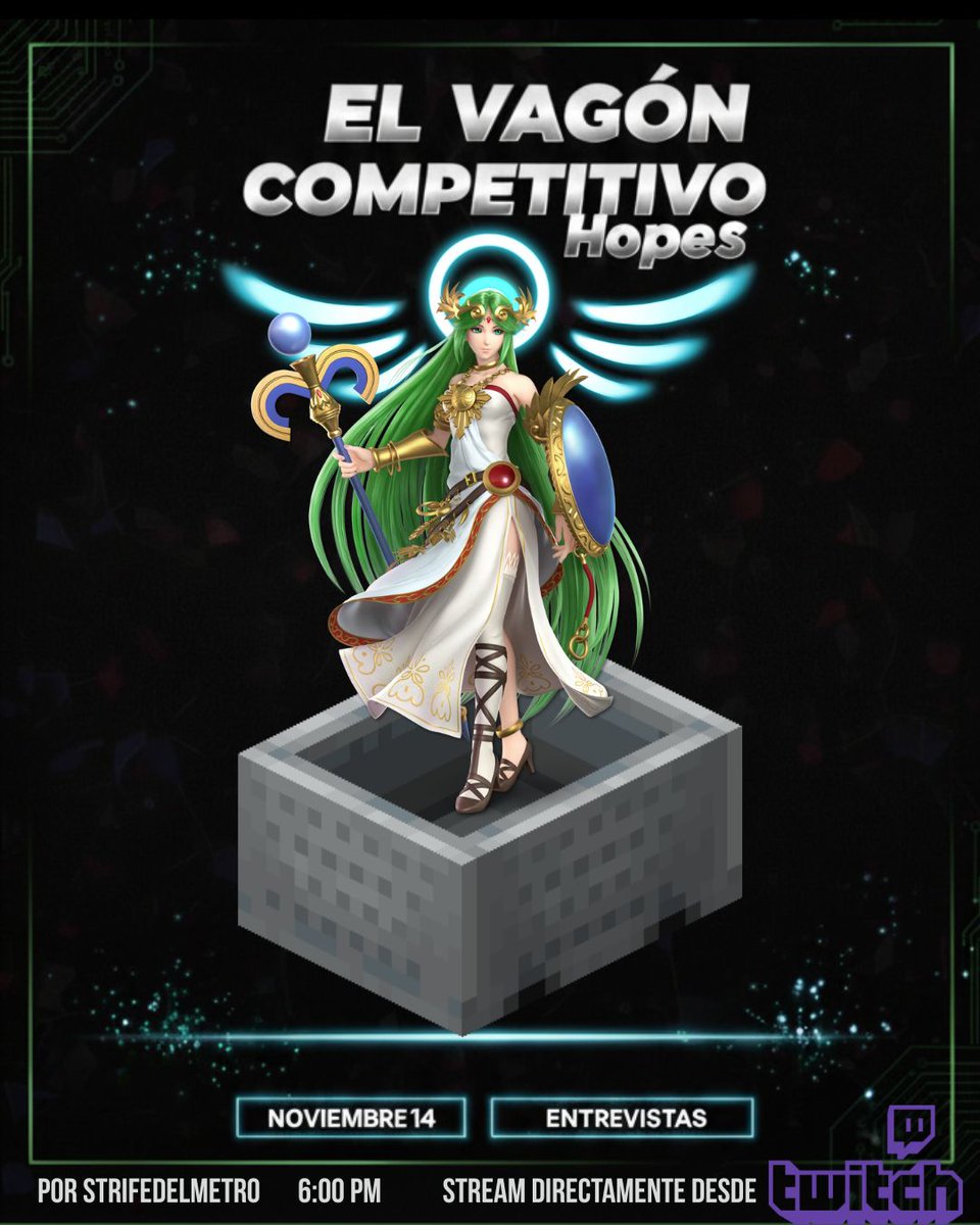 ¡ESTE VIERNES INICIAMOS! 

Presento mi nuevo formato de ENTREVISTAS a Top Players de Esports en Twitch
💥 PRIMER INVITADO: <a href="/HopeS_ssb/">HopeS</a> 
🗓️ Viernes 14 de Noviembre⏰ [6pm y 14 de Nov]  Únete aquí: twitch.tv/StrifeDelMetro

Empezamos con Smash ¡pero pronto iremos por otros juegos! 🔥