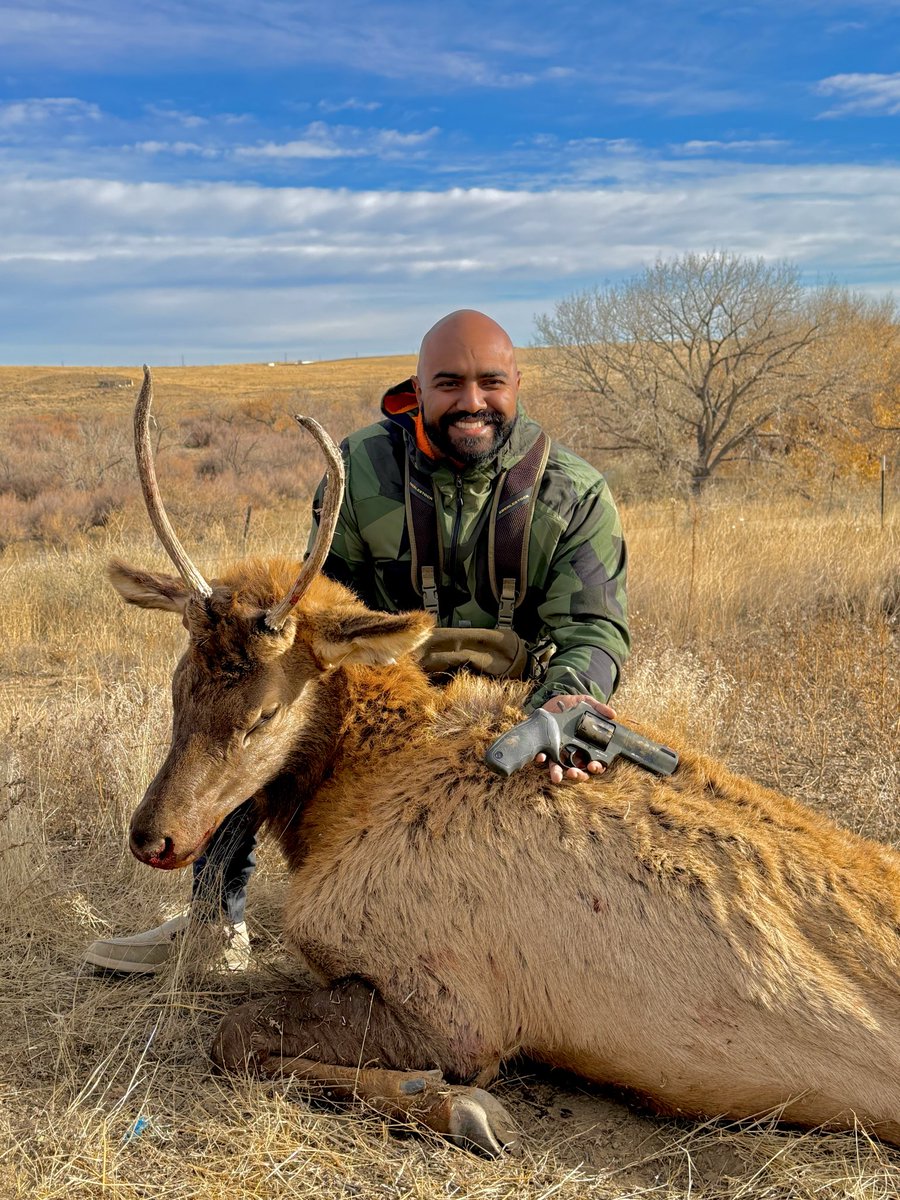 Trent and I guided Ron, the president of <a href="/fieldethos/">fieldethos</a> on this bull he took with a 4” <a href="/TaurusUSA/">Taurus USA</a> Raging Bull ultralight .44 magnum. He made a perfect shot at 75 yards. 
<a href="/MuddyOutdoors/">Everything Muddy</a> 
<a href="/bog_pod/">Boghunt</a>