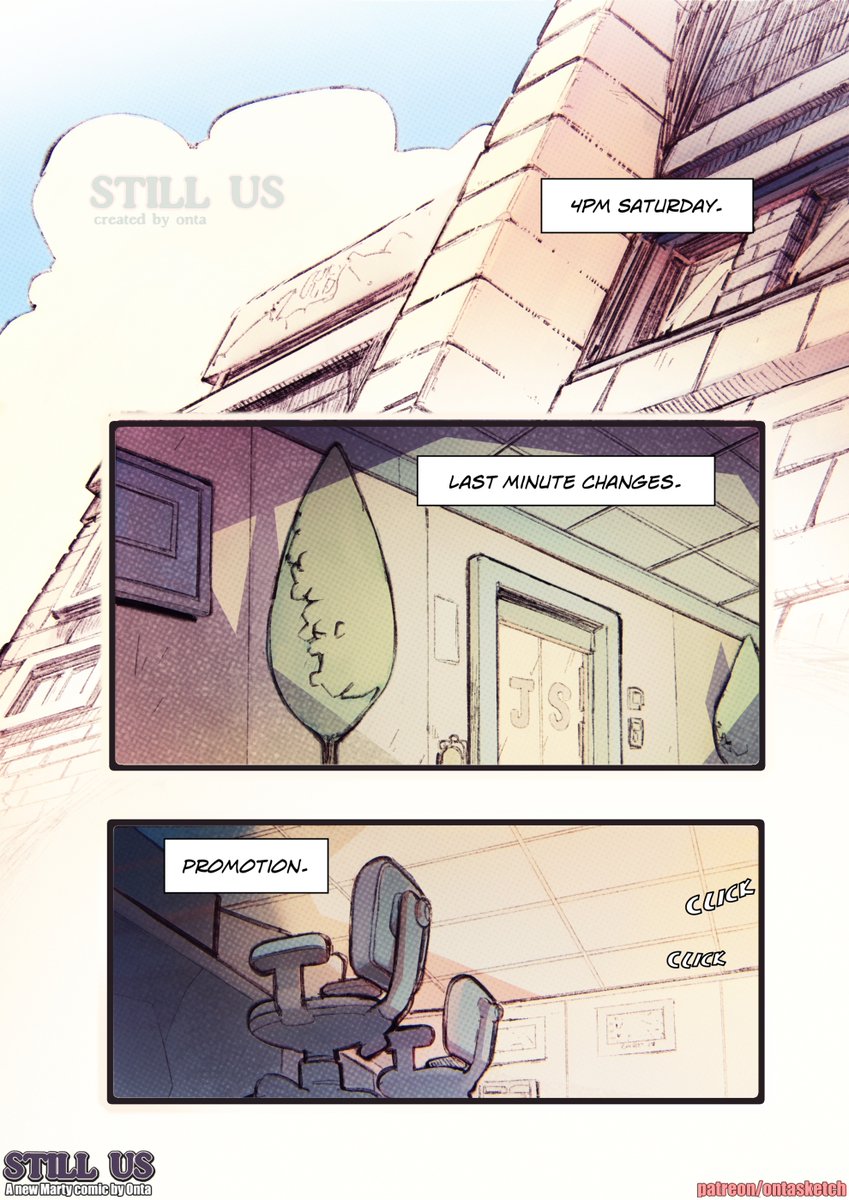 ontahb's tweet photo. The first 4 pages of still us.  If you appreciate this idea and would like to help fund then next 65 pages (and hopefully all 250 pages over the next 2 years) I could really use your support! https://t.co/r6y4G4IR0H