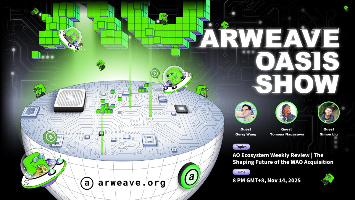 ArweaveOasis tweet media