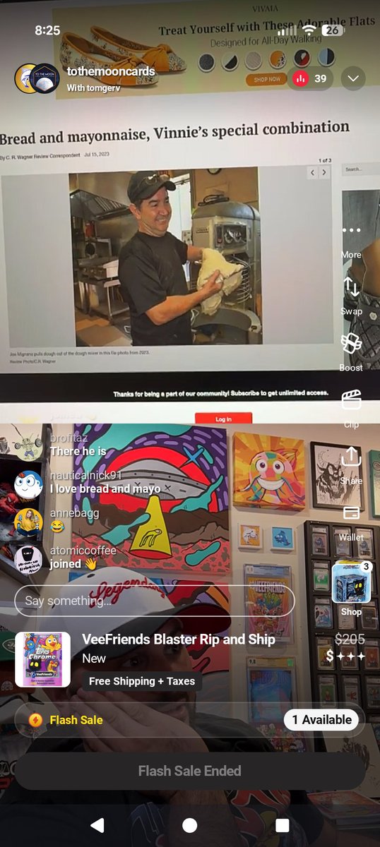 If you're looking for a good time and some mayonnaise bread stop by and see <a href="/TGer_01/">Tom TGer</a> and <a href="/iJayRob/">iJayRob</a> whatnot.com/s/bINSfF6v