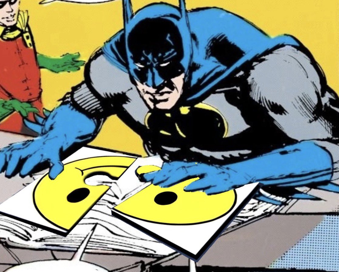 just  watched  bruce  wayne  struggle  with  this.  he’s  a  detective  guys.