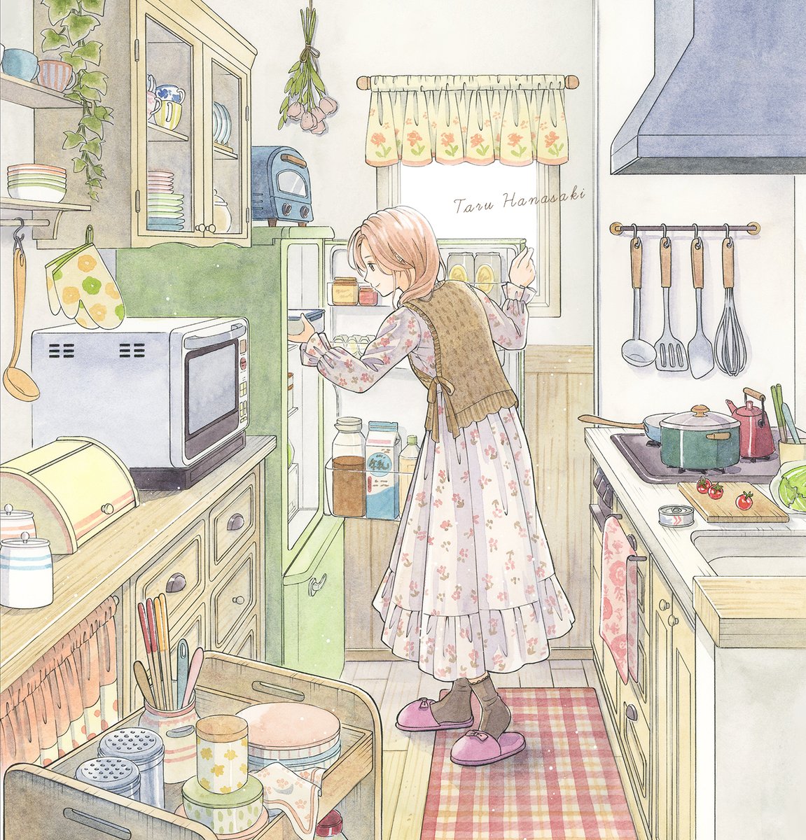 taru_MonFavori's tweet image. 好きなものに囲まれたキッチン