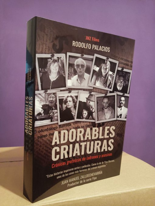 El viernes 14 a las 19, en Padilla 865 (Editorial Mansalva), presento Adorables Criaturas, el libro que reúne mis entrevistas y encuentros con los ladrones y asesinxs  más famosos del país: Yiya, Barreda, Robledo Puch, Puccio, Gordo Valor, Nahir Galarza. Y más. Todxs invitadxs.