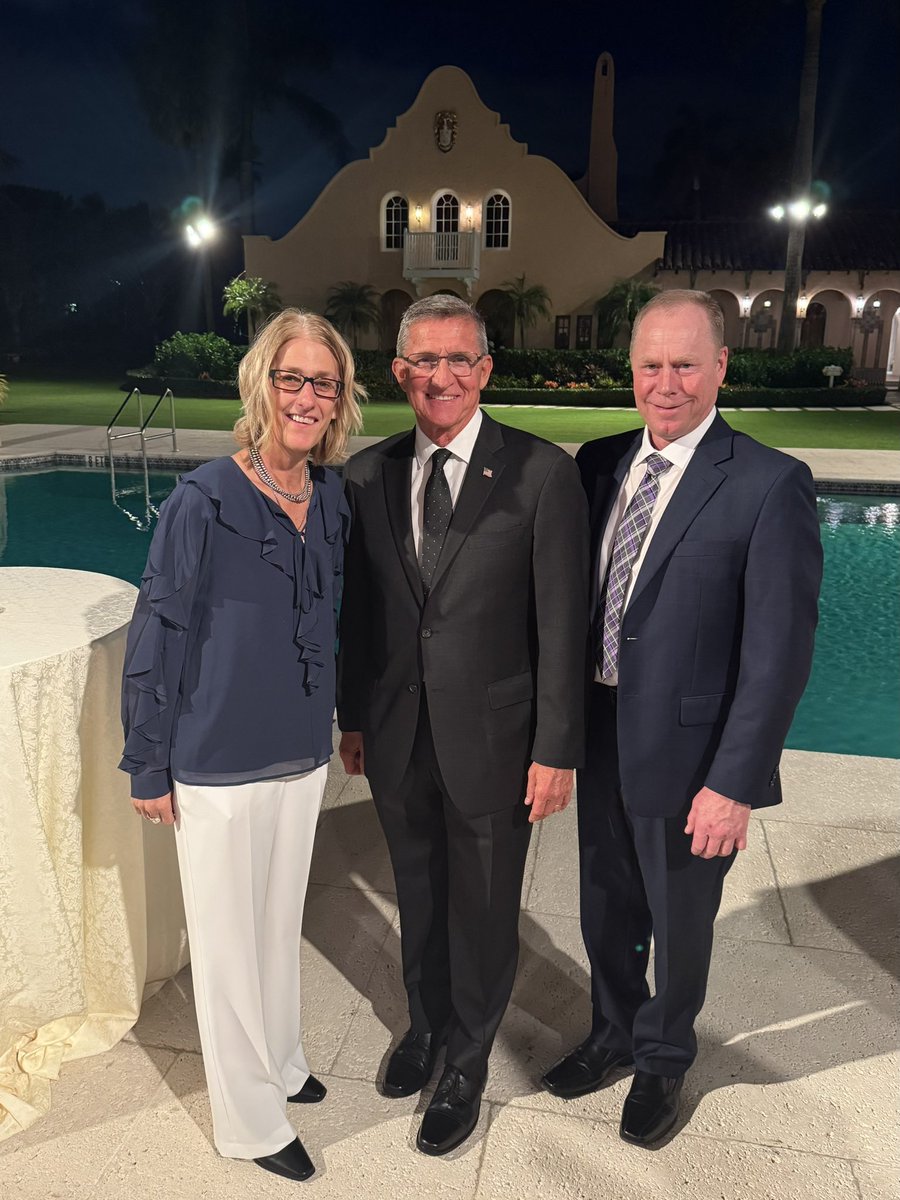 Great talking with General Flynn tonight