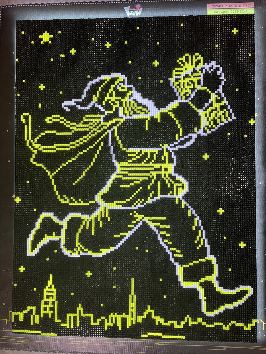 Coco_An2's tweet image. #ここのダイヤモンドアートコレクション⑱ 2025.11.13 完成

Title  かわいいサンタクロース
Artist WOWO diamond art
Shop TEMU
Size 35×45
Type スクエア
Color 3 (YG 2色)

#ダイヤモンドアート
#ダイヤモンドアート好きな人と繋がりたい