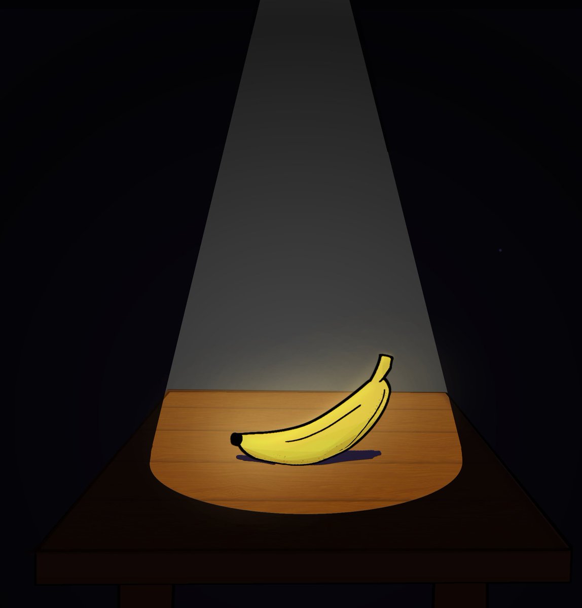 lemonysweetn's tweet photo. Do you ever feel like a banana? https://t.co/973VV9escI