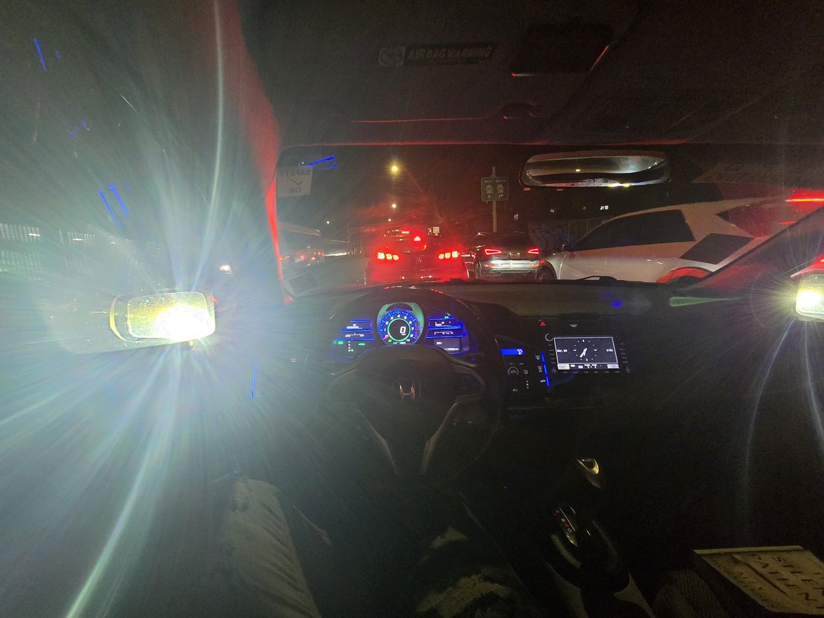 What it's like to be Infront of any new car at night in a small car

Lexus TX *LOW BEAMS*